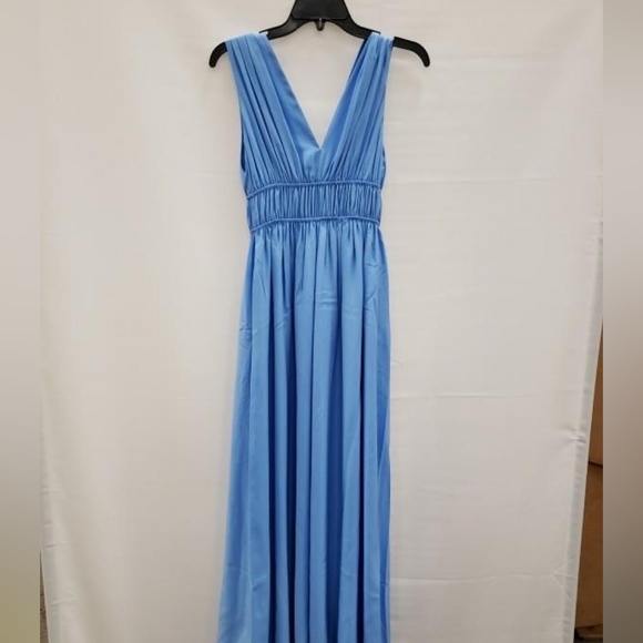 Cascade Silk Maxi Dress - Picture 5 of 6